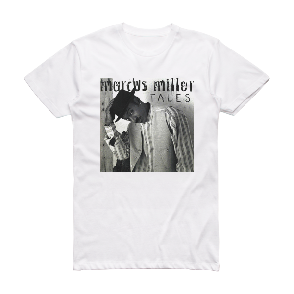 Marcus Miller Tales Album Cover T-Shirt White