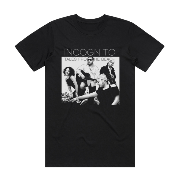 Incognito Tales From The Beach Album Cover T-Shirt Black