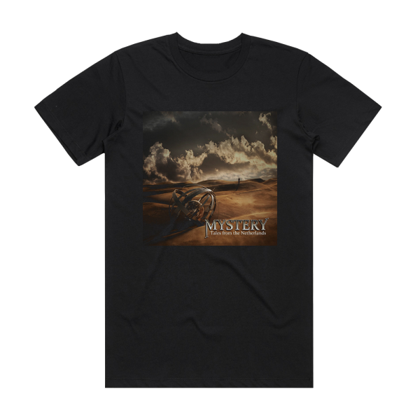 Mystery Tales From The Netherlands Album Cover T-Shirt Black