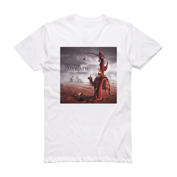 Myrath Tales Of The Sands Album Cover T-Shirt White