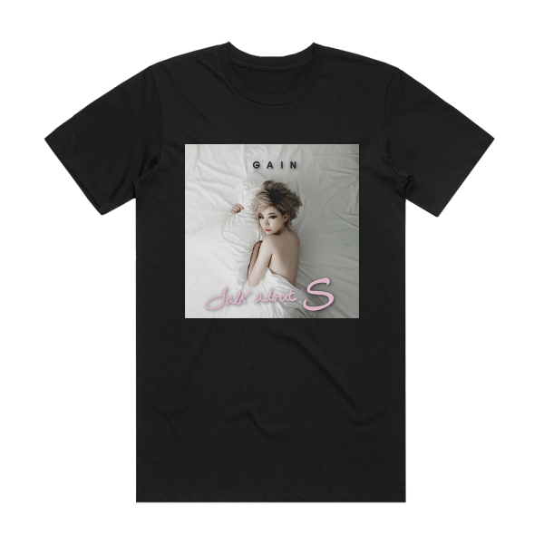 Ga-In Talk About S Album Cover T-Shirt Black