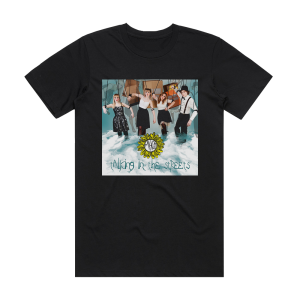 Mhoo Talking In The Streets Album Cover T-Shirt Black