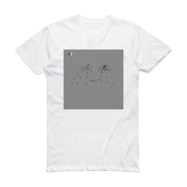 Factory Floor Talking On Cliffs Album Cover T-Shirt White