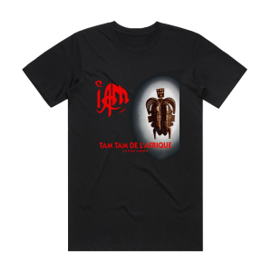 IAM Tam Tam De Lafrique Album Cover T-Shirt Black