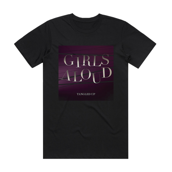 Girls Aloud Tangled Up Album Cover T-Shirt Black