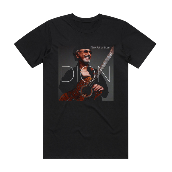 Dion Tank Full Of Blues Album Cover T-Shirt Black