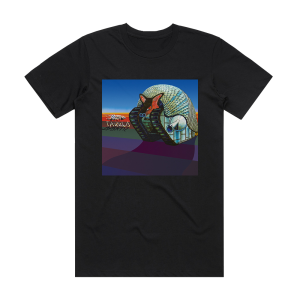 Emerson Lake & Palmer Tarkus Album Cover T-Shirt Black