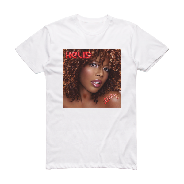 Kelis Tasty Album Cover T-Shirt White