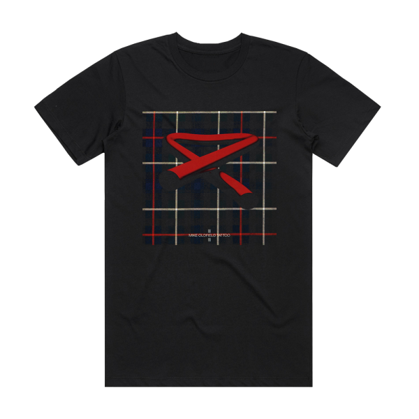 Mike Oldfield Tattoo Album Cover T-Shirt Black