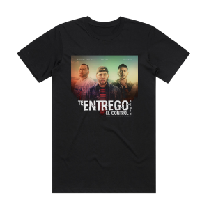 Jaydan Te Entrego El Control Remix Album Cover T-Shirt Black