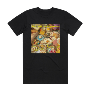 Betty and the Werewolves Tea Time Favourites Album Cover T-Shirt Black