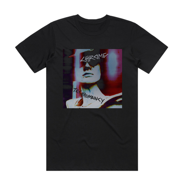Chrome Techromancy Album Cover T-Shirt Black
