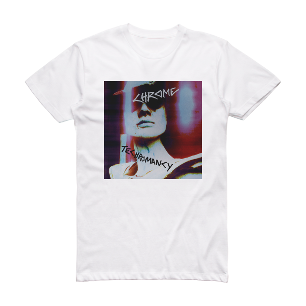 Chrome Techromancy Album Cover T-Shirt White