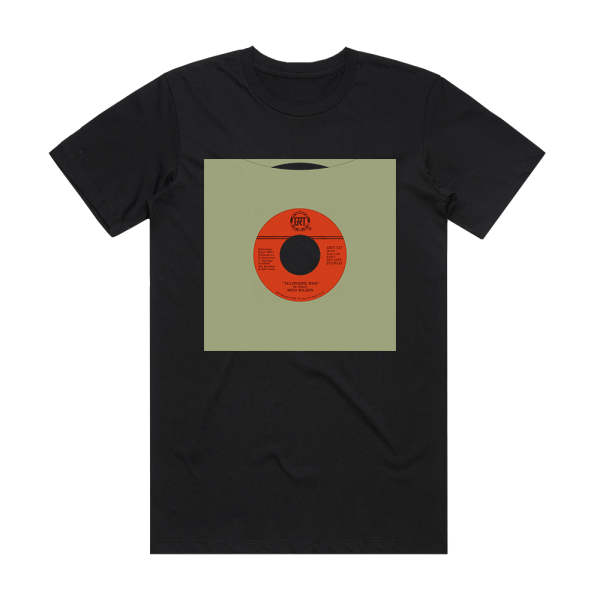 Meri Wilson Telephone Man Album Cover T-Shirt Black