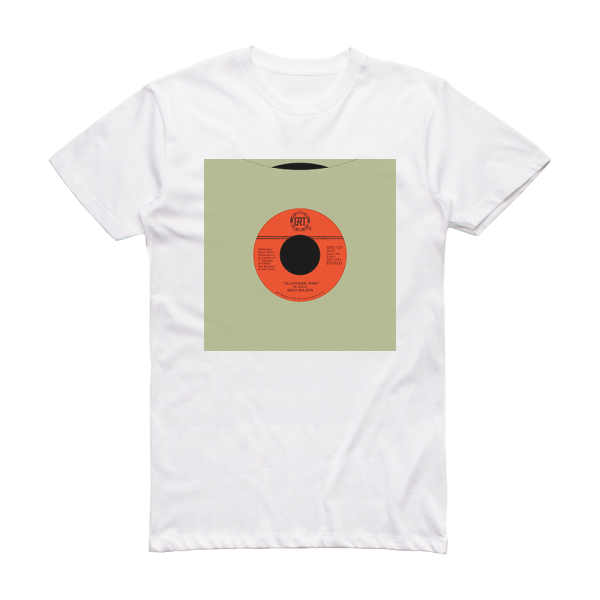 Meri Wilson Telephone Man Album Cover T-Shirt White