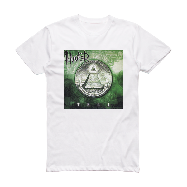 Hunter Teli Album Cover T-Shirt White