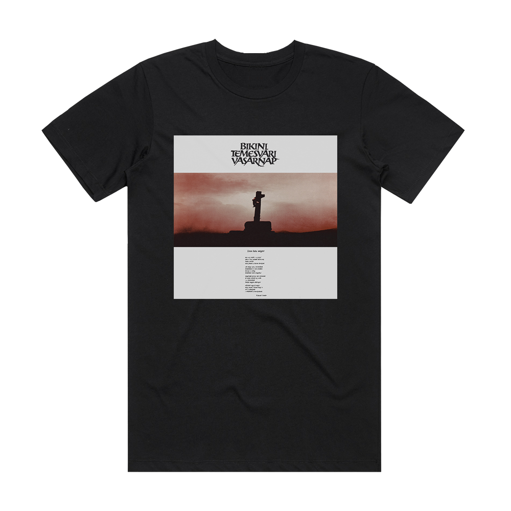 Bikini Temesvri Vasrnap Album Cover T-Shirt Black