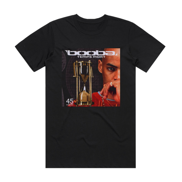 Booba Temps Mort Album Cover T-Shirt Black