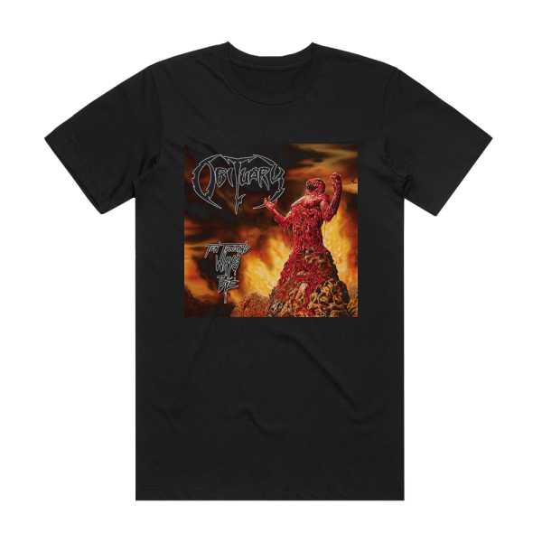 Obituary Ten Thousand Ways To Die Album Cover T-Shirt Black