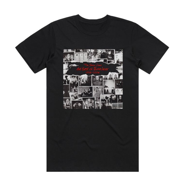 Everclear Ten Years Gone The Best Of Everclear Album Cover T-Shirt ...