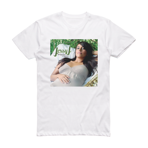 Jessy J Tequila Moon Album Cover T-Shirt White