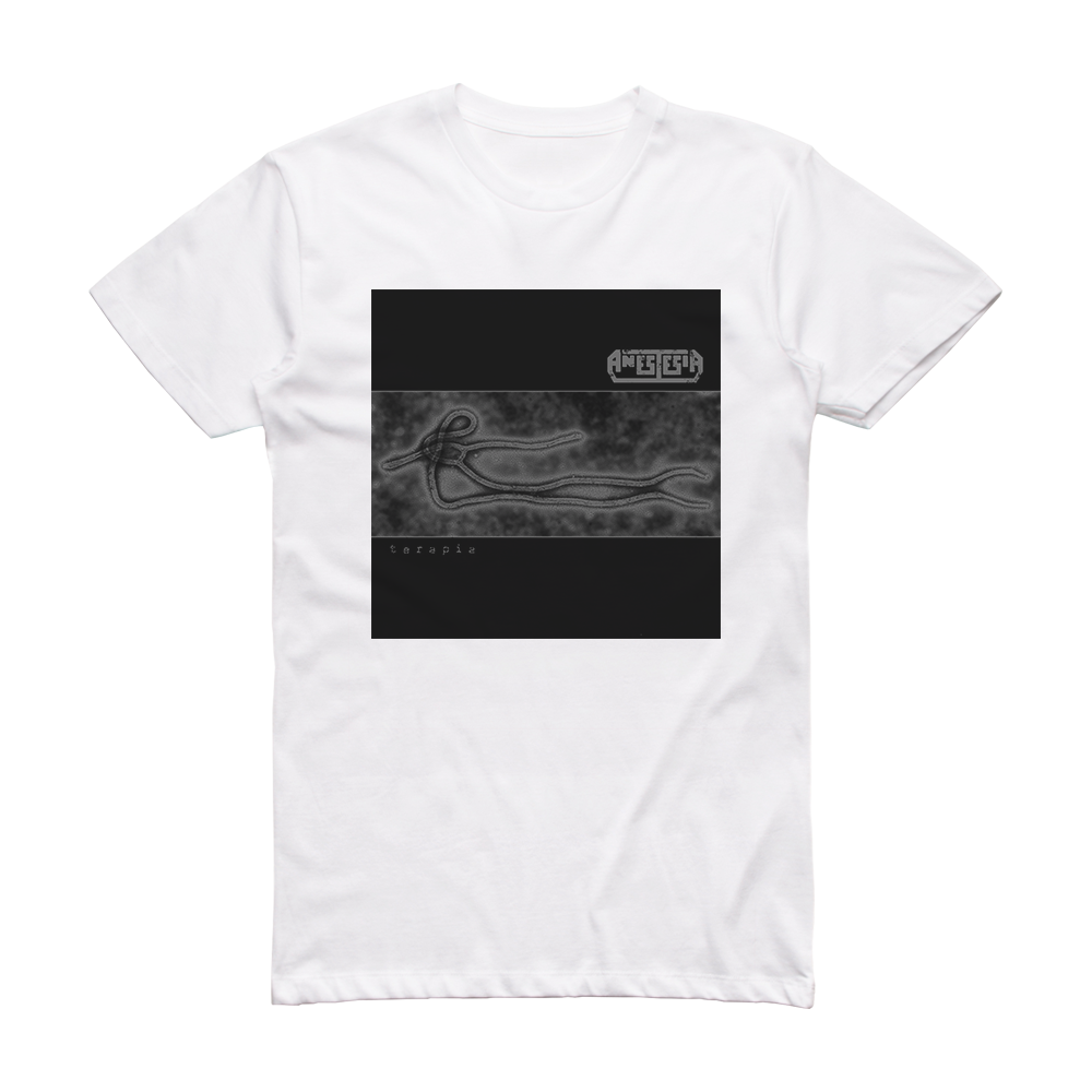Anestesia Terapia Album Cover T-Shirt White – ALBUM COVER T-SHIRTS