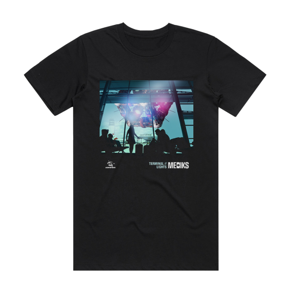 Mediks Terminal Lights Album Cover T-Shirt Black
