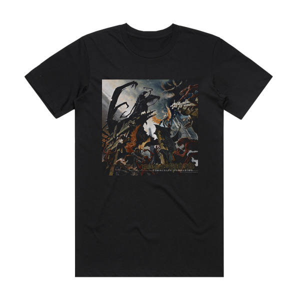 Becoming the Archetype Terminate Damnation Album Cover T-Shirt Black