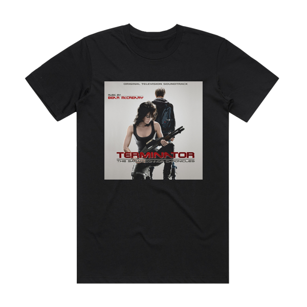 Bear McCreary Terminator The Sarah Connor Chronicles Album Cover T-Shirt Black