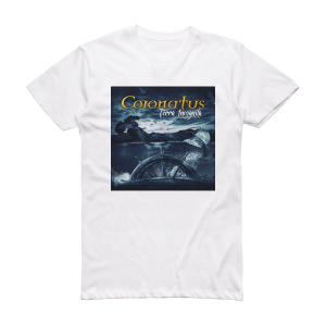 Coronatus Terra Incognita Album Cover T-Shirt White