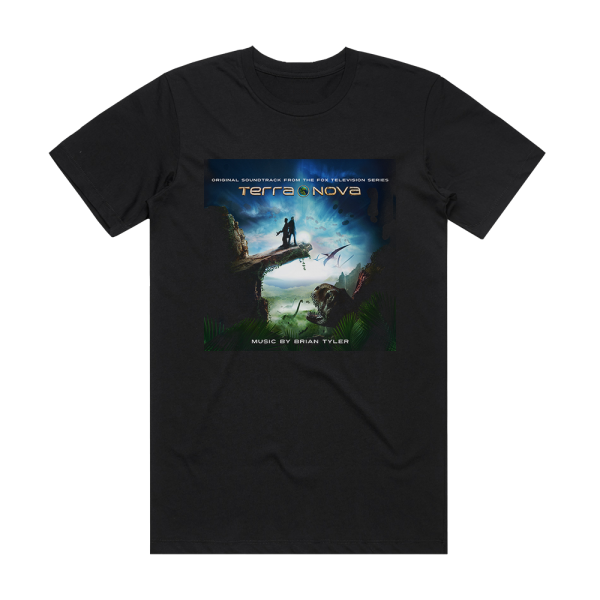 Brian Tyler Terra Nova Album Cover T-Shirt Black