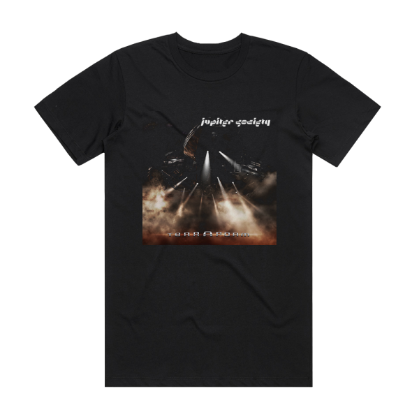 Jupiter Society Terraform Album Cover T-Shirt Black