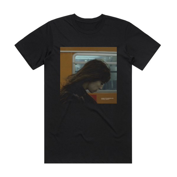 Charlotte Gainsbourg Terrible Angels Album Cover T-Shirt Black