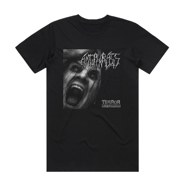Antiphrasis Terror Management Album Cover T-Shirt Black