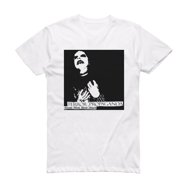 Craft Terror Propaganda Album Cover T-Shirt White