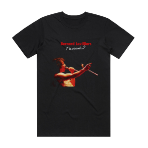 Bernard Lavilliers Tes Vivant  Album Cover T-Shirt Black