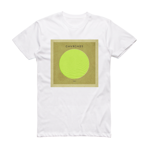 CHVRCHES Tether Album Cover T-Shirt White