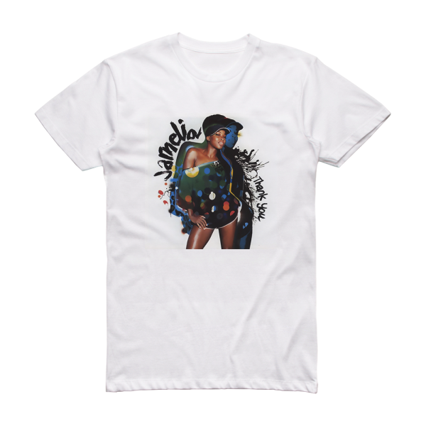 Jamelia Thank You Album Cover T-Shirt White