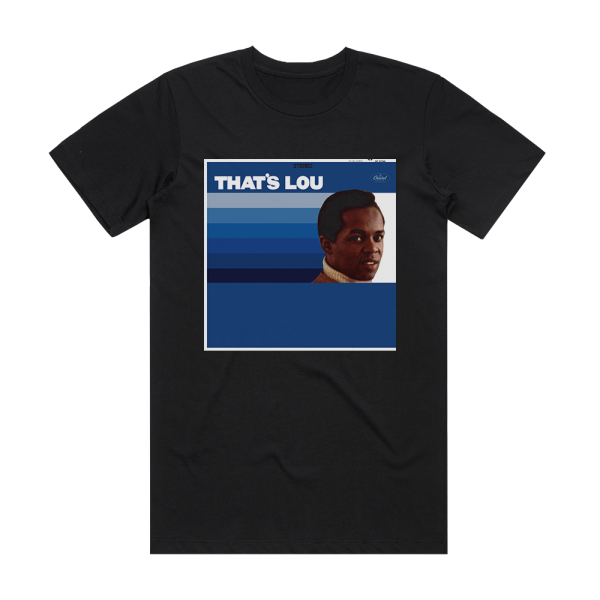 Lou Rawls Thats Lou Album Cover T-Shirt Black