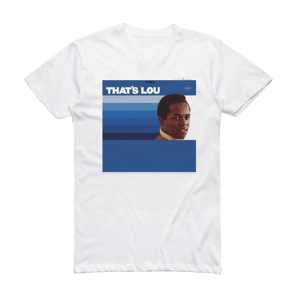 Lou Rawls Thats Lou Album Cover T-Shirt White