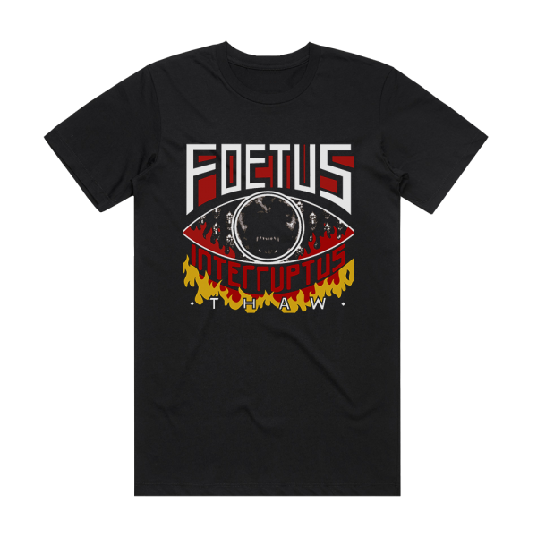 Foetus Thaw Album Cover T-Shirt Black