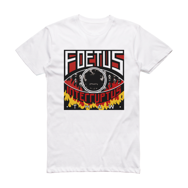 Foetus Thaw Album Cover T-Shirt White