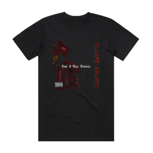 Killah Priest The 3 Day Theory Album Cover T-Shirt Black
