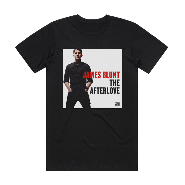James Blunt The Afterlove Album Cover T-Shirt Black