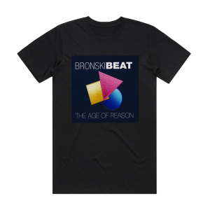 Bronski Beat The Age Of Reason Album Cover T-Shirt Black