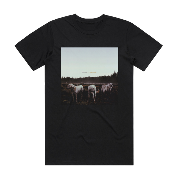 Foxing The Albatross Album Cover T-Shirt Black