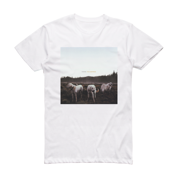 Foxing The Albatross Album Cover T-Shirt White