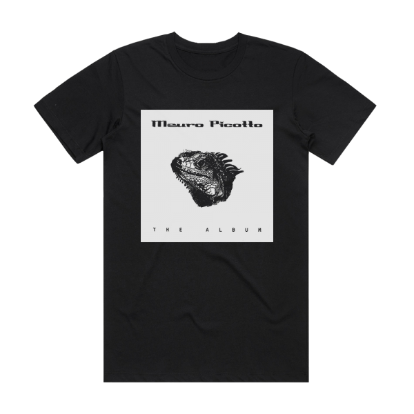 Mauro Picotto The Album Album Cover T-Shirt Black