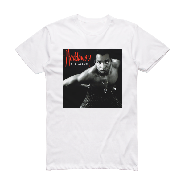 Haddaway The Album Album Cover T-Shirt White