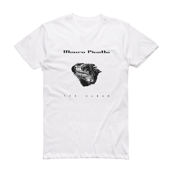 Mauro Picotto The Album Album Cover T-Shirt White